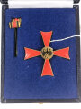 Bundesrepublik Deutschland, Bundesverdienstkreuz 1. Klasse   mit zwei Anstecknadeln im Etui