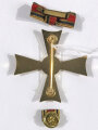 Bundesrepublik Deutschland, Bundesverdienstkreuz 1. Klasse in  Herrenausführung mit Bandspange und Anstecker im Etui