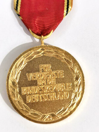 Bundesrepublik Deutschland, Bundesverdienstkreuz , Verdienstmedaille des Verdienstordens seit 1955, Durchmesser 38 mm