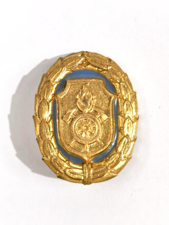 Feuerwehr, Bayerisches Feuerwehr Leistungsabzeichen in Gold / Blau, seit 1974