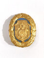 Feuerwehr, Bayerisches Feuerwehr Leistungsabzeichen in Gold / Blau, seit 1974