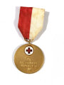 Rotes- Kreuz, Verdienstmedaille der Sanitätskolonne des Bayerischen Roten Kreuzes in Gold, von 1978 bis 1995