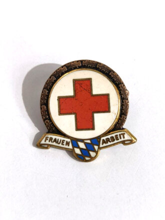 Rotes- Kreuz, Verdienstabzeichen der Frauenbereitschaften des Bayerischen Roten Kreuzes in Bronze, seit 1978 bis 1995