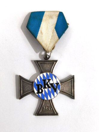 Bayerische Kameraden und Soldatenvereinigung e.V. 1956, tragbares Abzeichen in silber