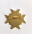 Bundesrepublik Deutschland, Deutscher Soldaten und Kameradschaftsbund Bayern, Ansteckkreuz in Gold mit Eichenkranz