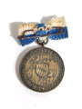 Kleine Ansteckmedaille " Kuratorium der Bayerischen Arbeitgeberschaft, für treue Mitarbeit " Durchmesser 25mm