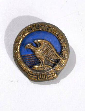 Bundesrepublik Deutschland, Mitgliedsabzeichen der DRLG mit Eichenkranz in Bronze, 2. Fassung von 1968 bis 1979, 19 mm