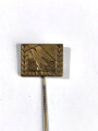 Bundesrepublik Deutschland, Mitgliedsabzeichen der DRLG in Bronze 10 Jahre, 3. Fassung von 1980 bis 1991, 15 x 20 mm