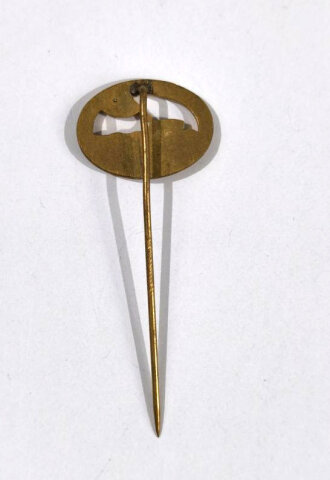 Rotes Kreuz, Deutsches Rettungsschwimmerabzeichen in Gold als Miniatur 18 mm