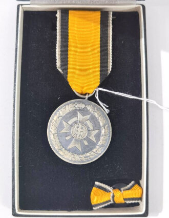 Bundesrepublik Deutschland, Grubenwehr- Ehrenzeichen in silber im Etui, seit 1953
