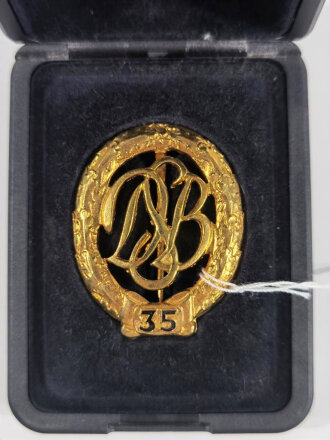 Bundesrepublik Deutschland, Deutsches Sportabzeichen in Gold " 35 " im Etui, 1. Fassung von 1952 bis 2006