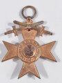 Bayern, Militär Verdienstkreuz 3.Klasse mit Schwertern mit Band, im Etui von Hofkunstanstalt Jacob Leser Straubing