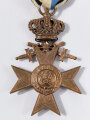Bayern, Militär Verdienstkreuz 3.Klasse mit Schwertern und Krone,  am Band