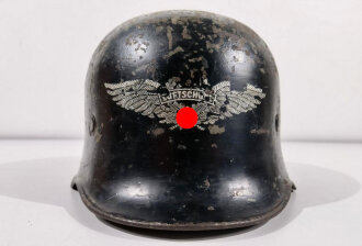 Stahlhelm Luftschutz. war ursprünglich ein grün...