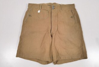 Kriegsmarine, kurze Tropenhose in sehr gutem Zustand,...