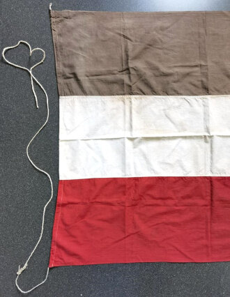 Kaiserreich, Schwarz-weiß-rote Fahne, Maße 100 x 120cm, gebraucht
