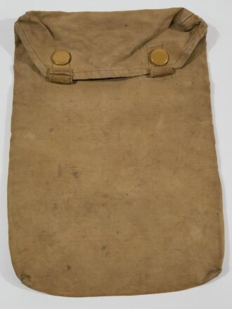 Tasche für die Gasplane der Wehrmacht, getragenes...