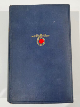 Adolf Hitler " Mein Kampf" blaue Ganzleinenausgabe von 1937