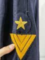 Kriegsmarine, blaues Hemd für Mannschaften. getragenes Stück in gutem Gesamtzustand