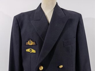 Bundesmarine, Jacke und Hose für einen Offizier, datiert 1991