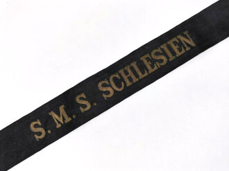 Kaiserliche Marine, Mützenband " S.M.S....