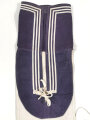 Kriegsmarine Hemdenkragen, so zum blauen Hemd und auf Befehl auch zum Arbeitshemd getragen. Getragenes Stück