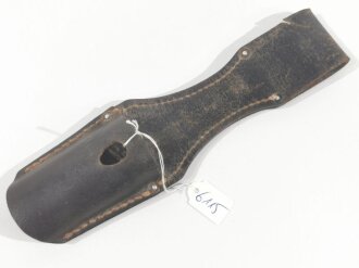 Koppelschuh zum Seitengewehr M84/98 für K98 der Wehrmacht. Getragenes Stück, datiert 1941