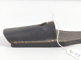 Koppelschuh zum Seitengewehr M84/98 für K98 der Wehrmacht. Getragenes Stück, datiert 1941