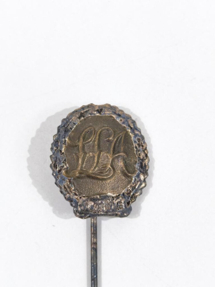 Miniatur, Bayerisches Sport Leistungs Abzeichen in Bronze mit blaue