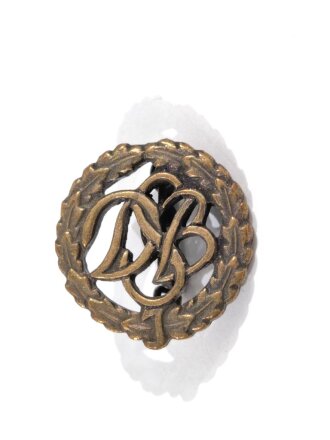 Miniatur, Bundesrepublik Deutschland, Deutsches Sportabzeichen in Bronze mit " J " für Jugend,  Größe 19 mm