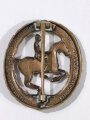 Deutschland nach 1945, Reiterabzeichen in Bronze mit Hersteller Steinhauer & Lück