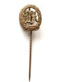 Miniatur, Bayerisches Sport- Leistungs- Abzeichen in Bronze, Größe 18 mm, ältere Variante