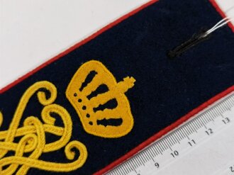 Sachsen, Schulterklappe für Mannschaften im Grenadier-Regiment „Kaiser Wilhelm, König von Preußen“ (2. Königlich Sächsisches) Nr. 101