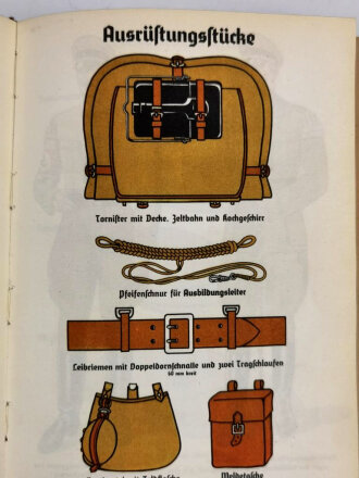 Organisationsbuch der NSDAP, Ausgabe 1936. Gebrauchsspuren