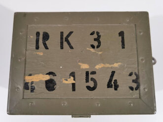 Transportbehälter zum Richtkreis 31 der Wehrmacht....