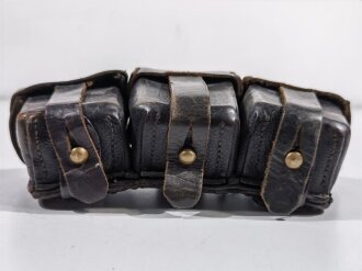 1.Weltkrieg Patronentasche, getragenes Kammerstück...