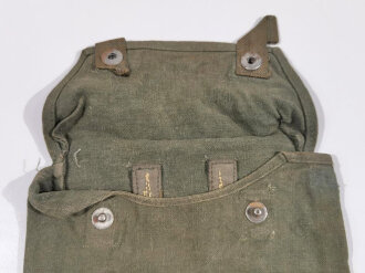 Tasche für die Gasplane der Wehrmacht, gebraucht