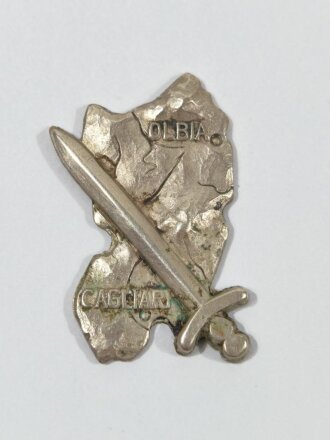 Heer, Traditionabzeichen Sardinien-Schild der 90. Panzer-Grenadier-Division. Nadel fehlt