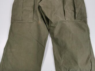 U.S. trousers, field M-1951. Used, uncleaned, Bundweite: 84 cm