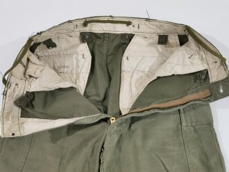 U.S. trousers, field M-1951. Used, uncleaned, Bundweite: 84 cm