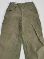 U.S. trousers, field M-1951. Used, uncleaned, Bundweite: 84 cm