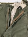 U.S. trousers, field M-1951. Used, uncleaned, Bundweite: 84 cm