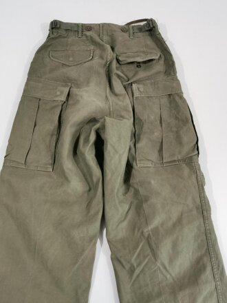 U.S. trousers, field M-1951. size regular-small, welll used, uncleaned