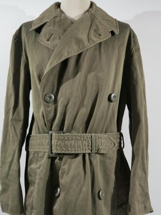 U.S.1946 dated overcoat, field with removable liner, size...
