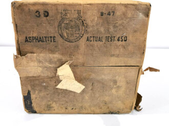 Leerer Karton eines " C.A.R.E" Paketes datiert 1947. Selten