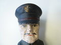 US WWI, General Pershing money box, Original paint, 19cm high