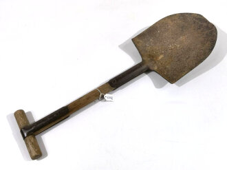 U.S. WWII Modell 1910 T handle shovel. Uncleaned