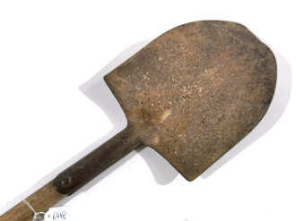 U.S. WWII Modell 1910 T handle shovel. Uncleaned
