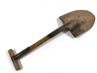 U.S. WWII Modell 1910 T handle shovel. Uncleaned