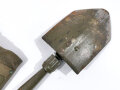 U.S. 1944 dated folding shovel in carrier. Uncleaned